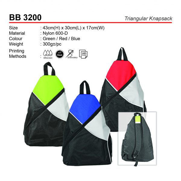 BB 3200 Triangular Knapsack