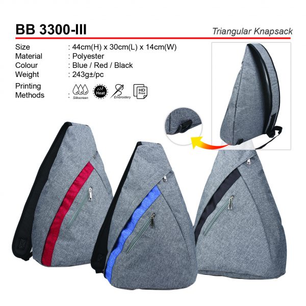 BB 3300-III Triangular Knapsack