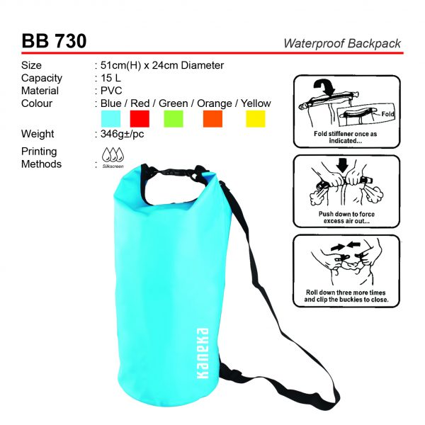 BB 730 Waterproof Backpack