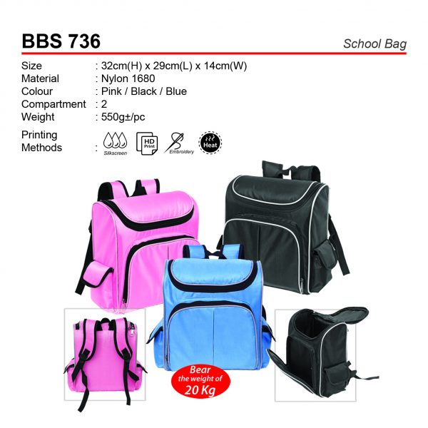 BBS 736 School Bag