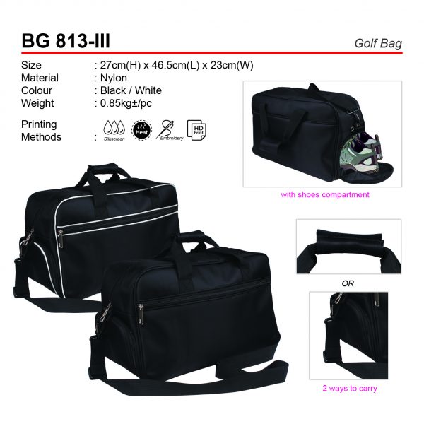 BG 813-III Golf Bag