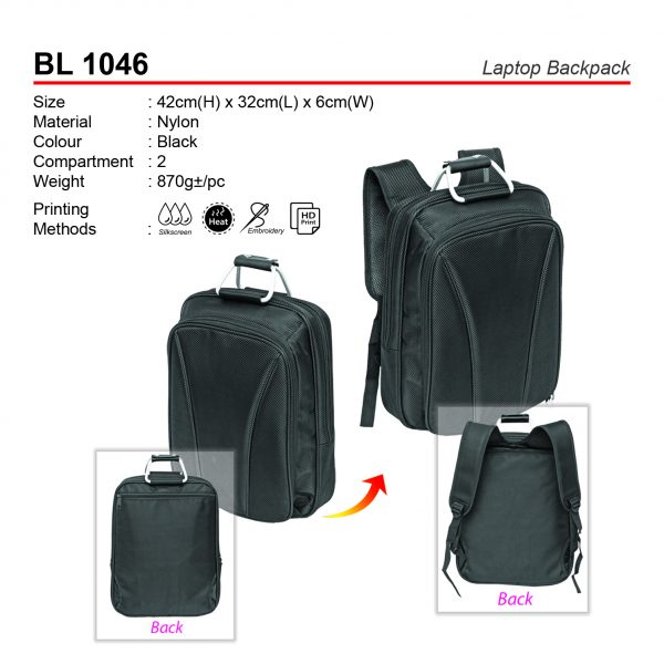 BL 1046 Laptop Backpack