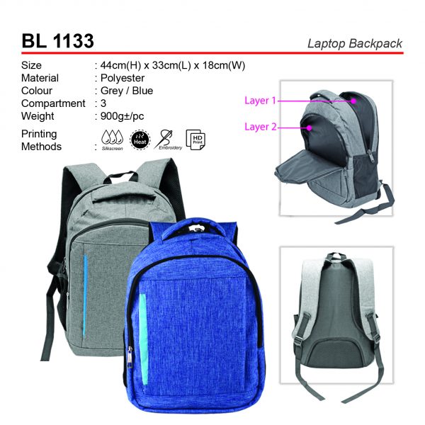 BL 1133 Laptop Backpack