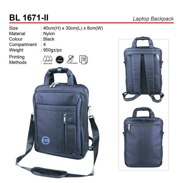 BL 1671-II Laptop Backpack