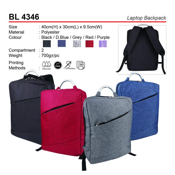 BL 4346 Laptop Backpack