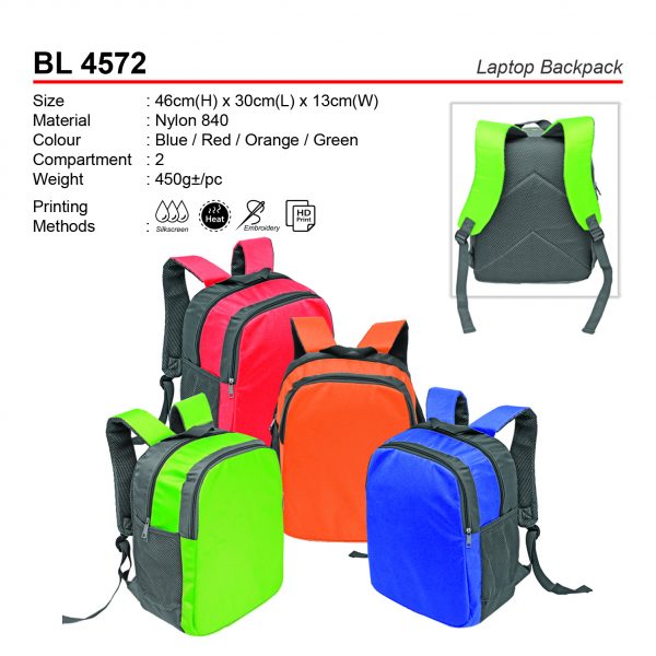BL 4572 Laptop Backpack