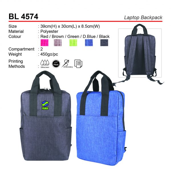 BL 4574 Laptop Backpack