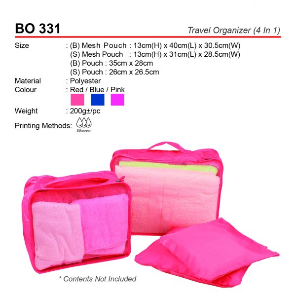 BO 331 Travel Organizer (4in1)