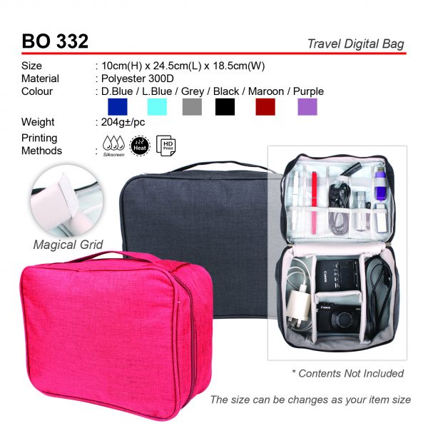 BO 332 Travel Digital Bag