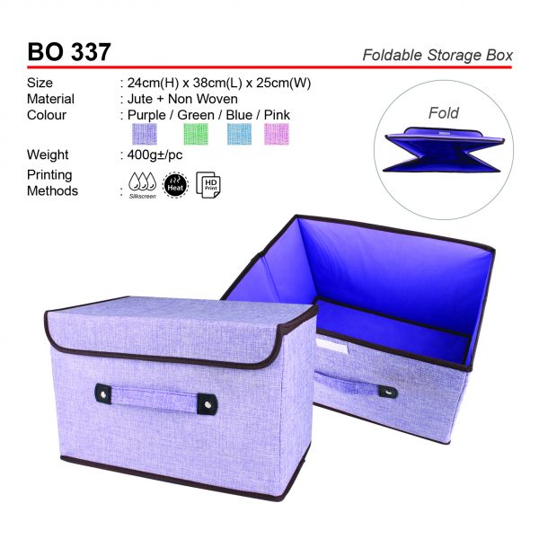 BO 337 Foldable Storage Box