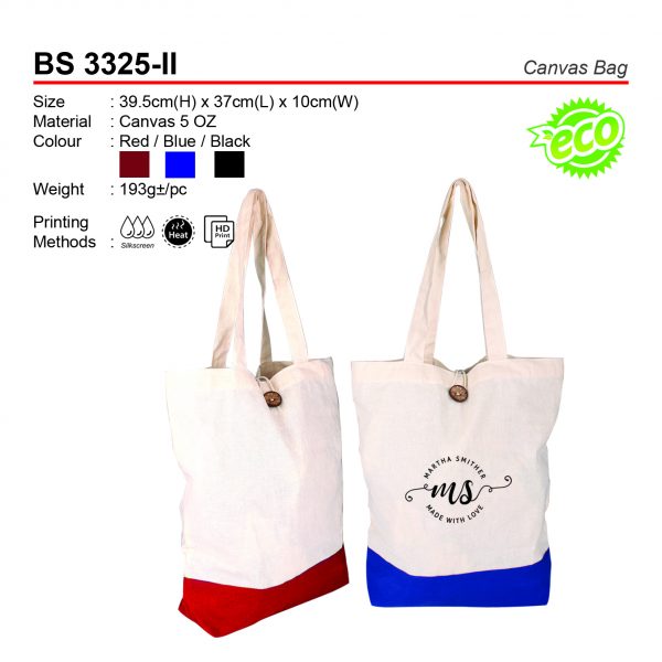 BS 3325-II Canvas Bag