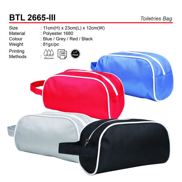 BTL 2665-III Toiletries Bag