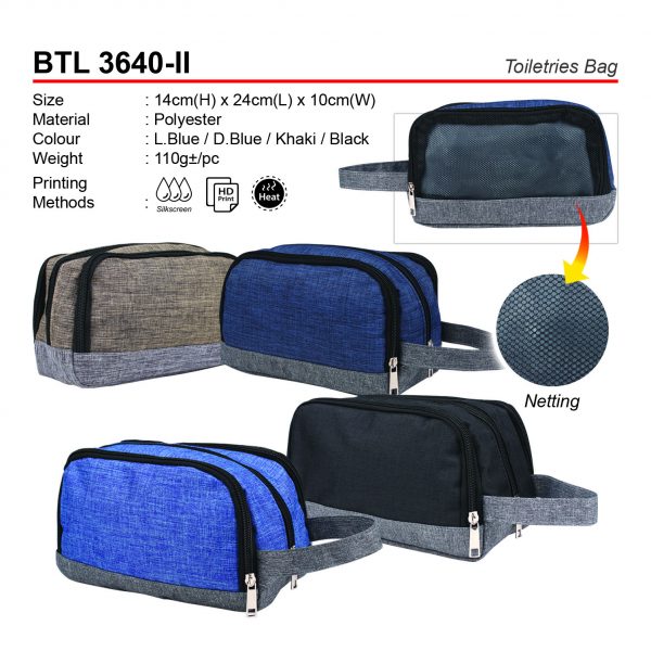 BTL 3640-II Toiletries Bag