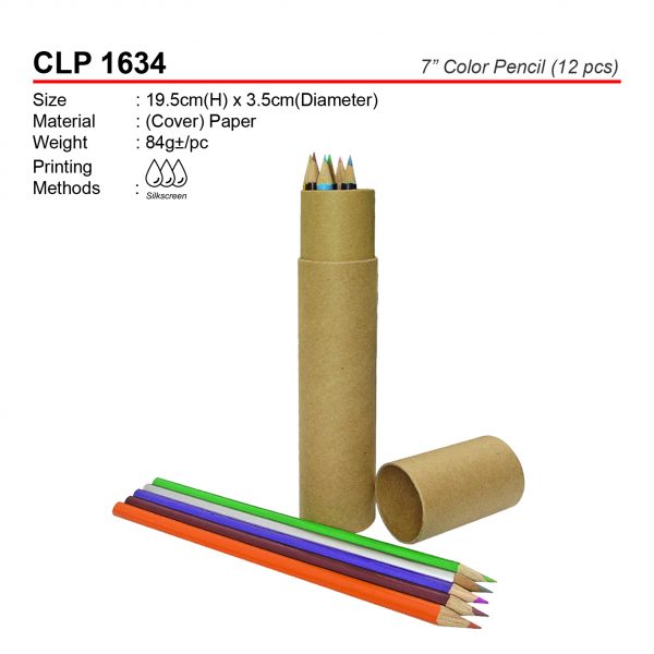 CLP 1634 7′ Color Pencil (12pcs)