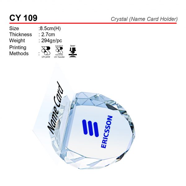 CY 109 Crystal (Name Card Holder)