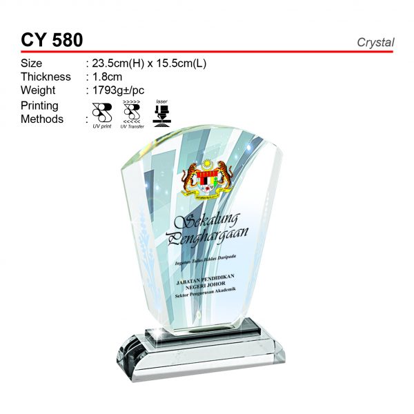 CY 580 Crystal