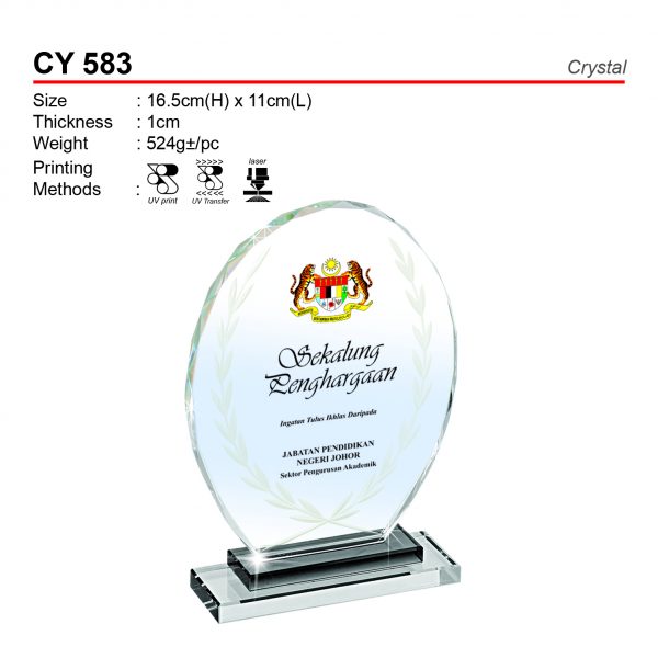 CY 583 Crystal