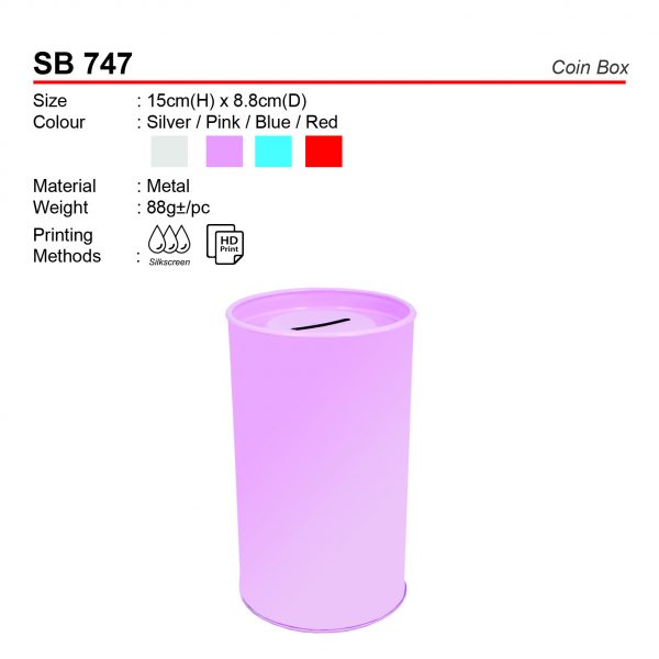 SB 747 Coin Box