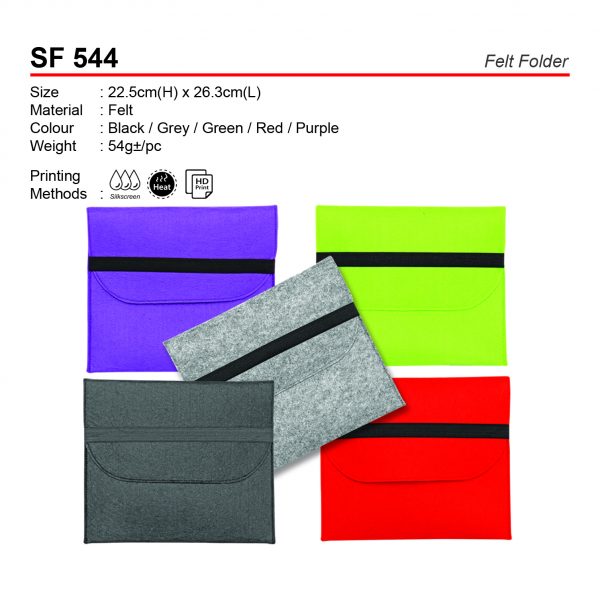 SF 544 Felt Folder