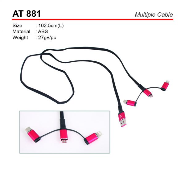 AT 881 Multiple Cable