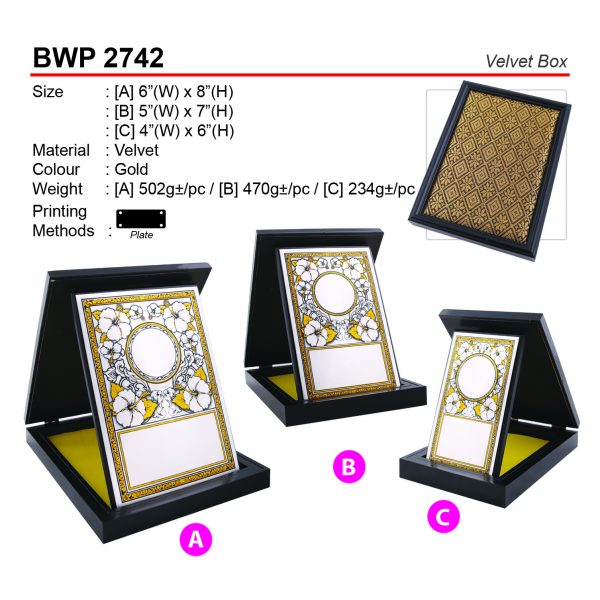 BWP 2742 Velvet Box