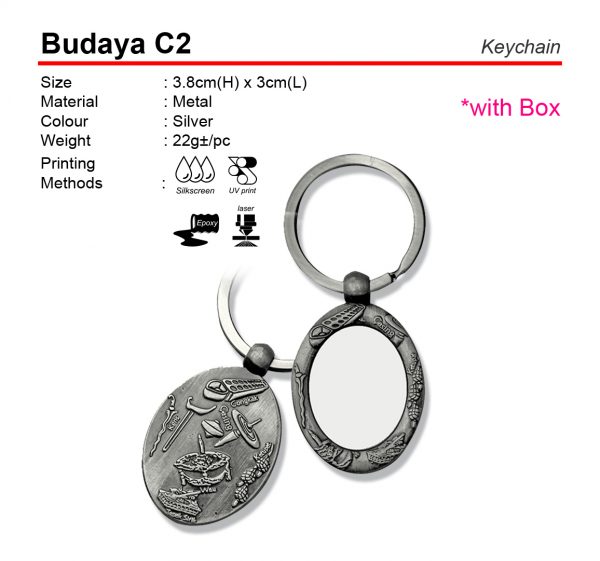 Budaya C2 Keychain