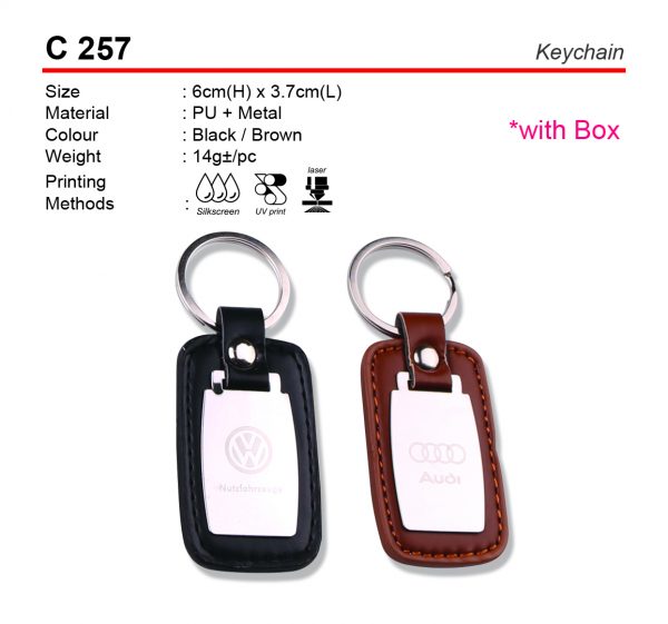 C 257 Keychain