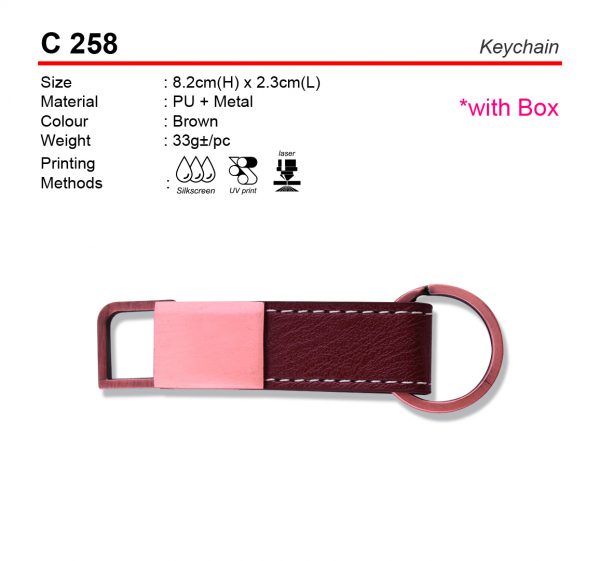 C 258 Keychain