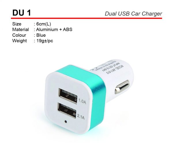 DU 1 Dual USB Car Charger
