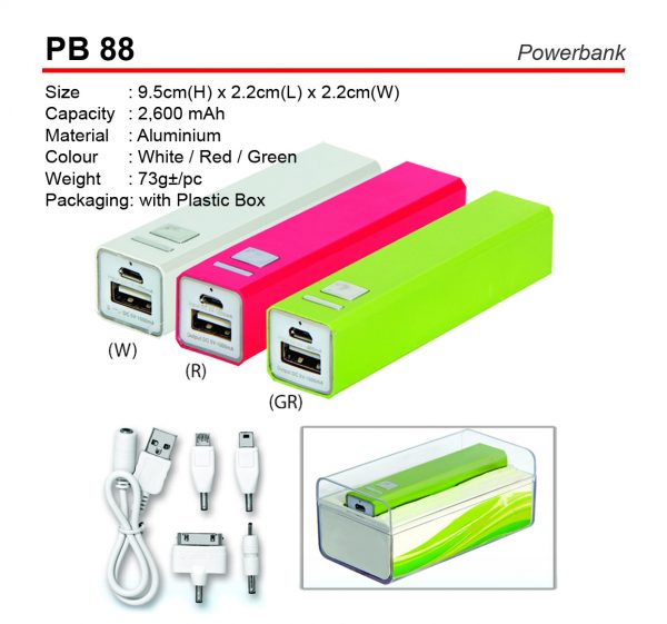 PB 88 Powerbank