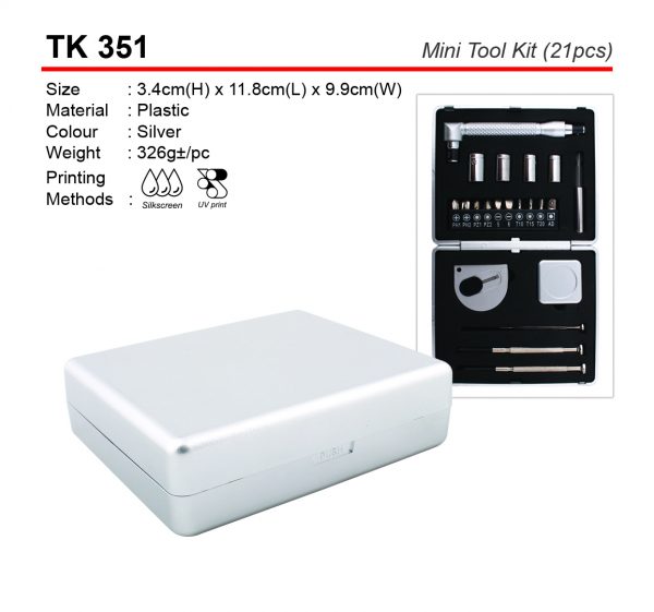 TK 351 Mini Tool Kit (21pcs)
