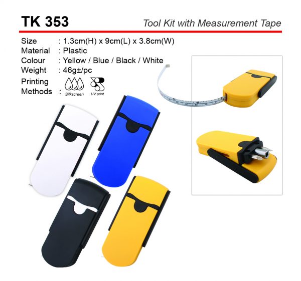 TK 353 Tool Kit with Measurement Tape