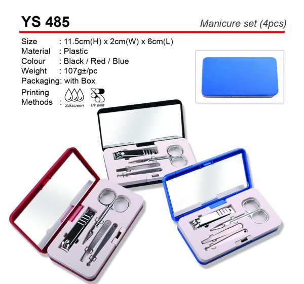 YS 485 Manicure Set (4pcs)
