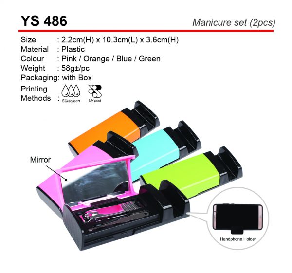 YS 486 Manicure Set (2pcs)