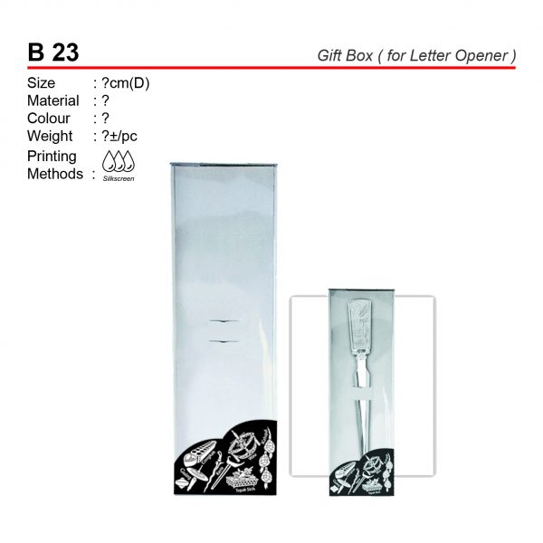 B 23 Gift Box (for Letter Opener)