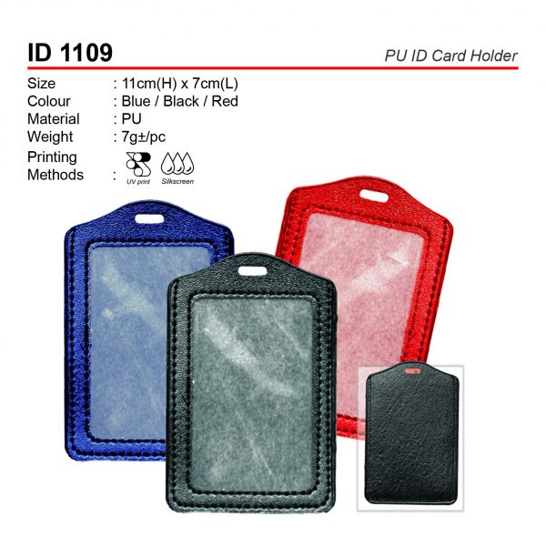 ID 1109 PU ID Card Holder