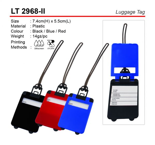 LT 2968-II Luggage Tag