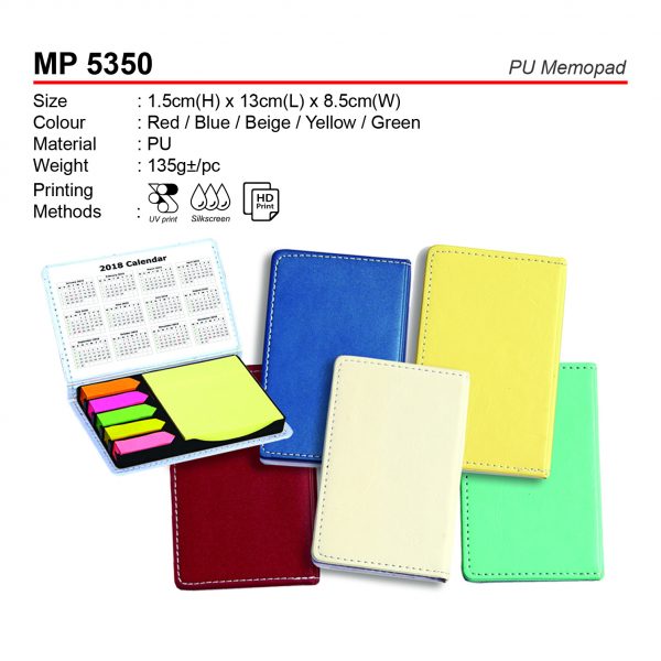 MP 5350 PU Memopad