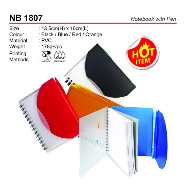NB 1807 Notebook with Pen