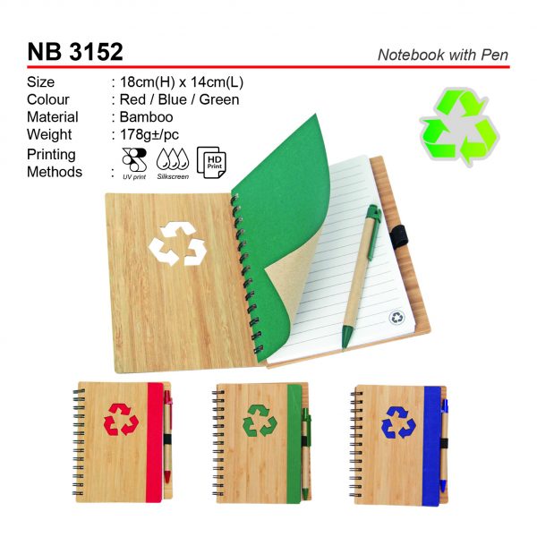 NB 3152 Notebook with Pen