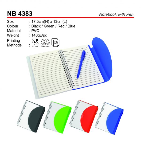 NB 4383 Notebook with Pen