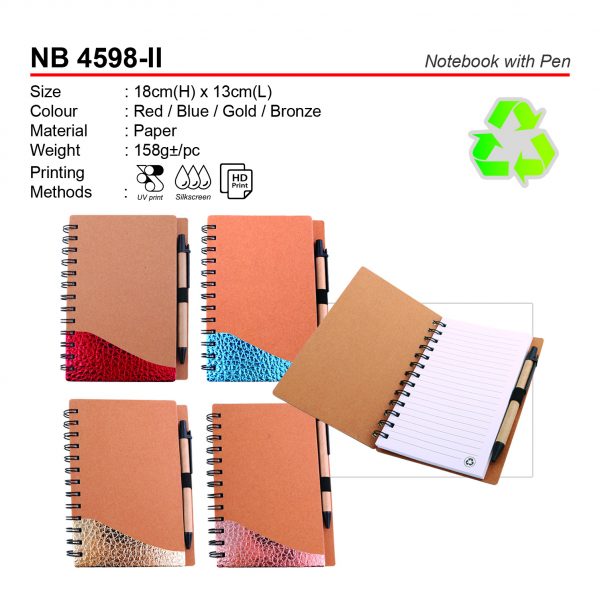NB 4598-II Notebook with Pen