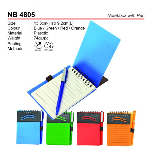 NB 4805 Notebook with Pen