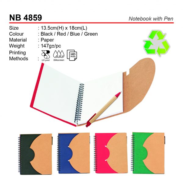 NB 4859 Notebook with Pen