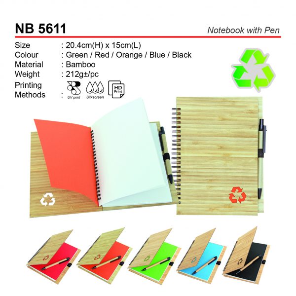 NB 5611 Notebook with Pen