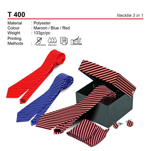 T 400 Necktie 3in1