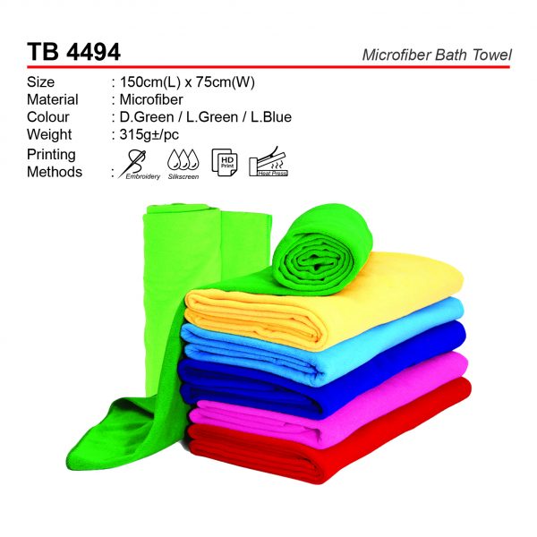 TB 4494 Microfiber Bath Towel
