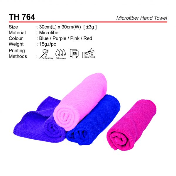 TH 764 Microfiber Hand Towel