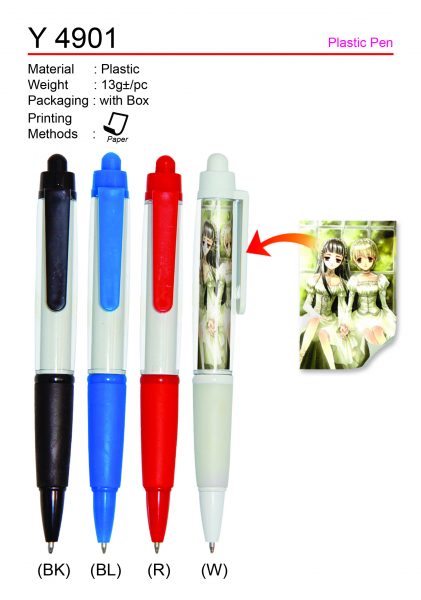 Y 4901 Plastic Pen