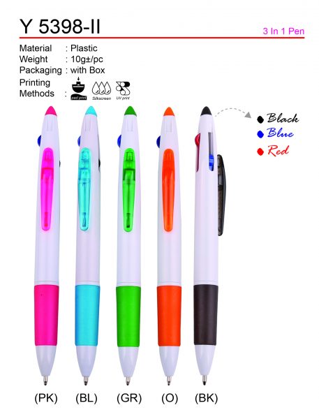 Y 5398-II 3in1 Pen